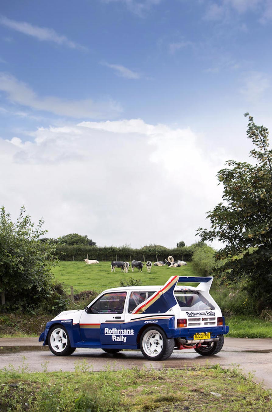 For Sale: 1985 MG Metro 6R4 Group B Rally Car