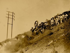 Vintage Motorbike Hill Climb