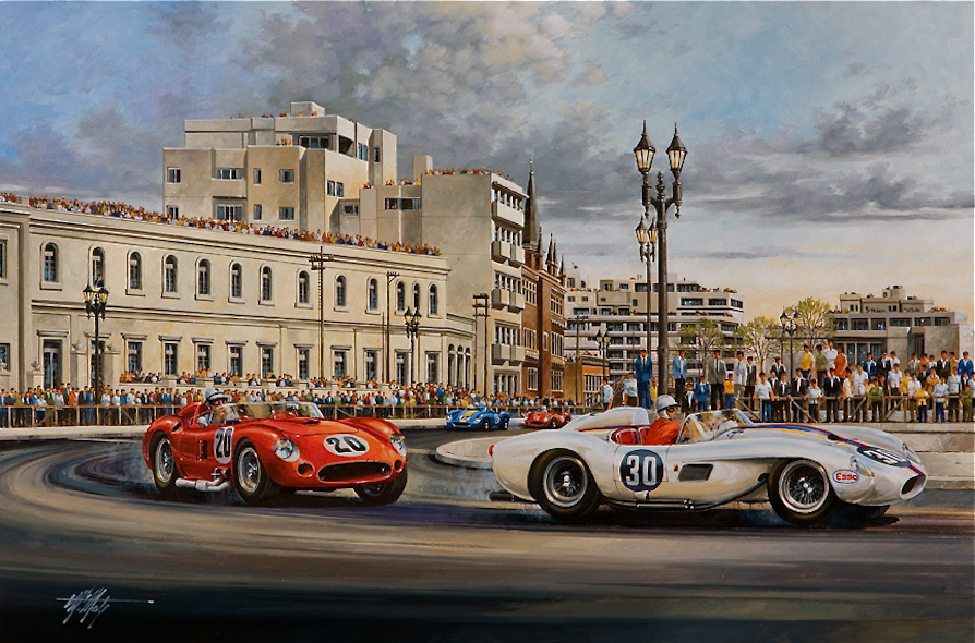 The Magic Motorsport Art of Michael Mate - Motorsport Retro