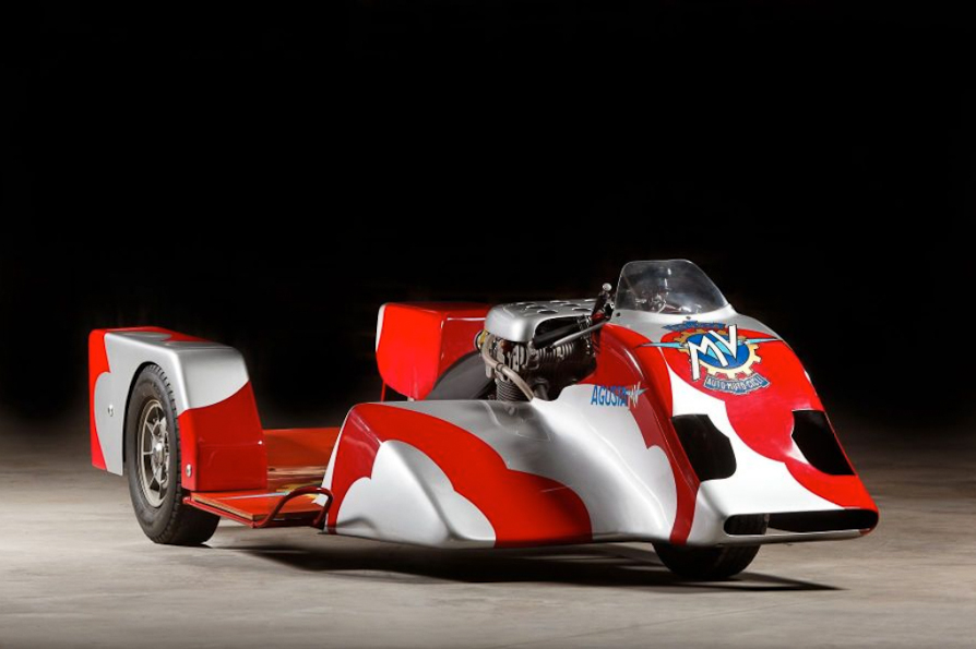 Art in Agusta: 1976 MV 750 Side Car Racer Up For Sale - Motorsport Retro