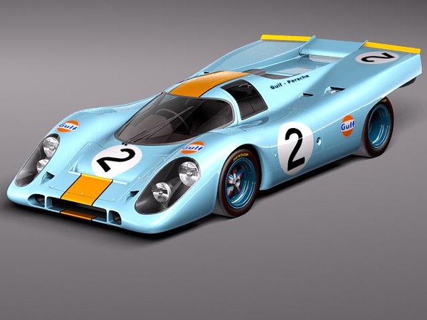 Gallery: 3D Porsche 917k Le Mans - Motorsport Retro