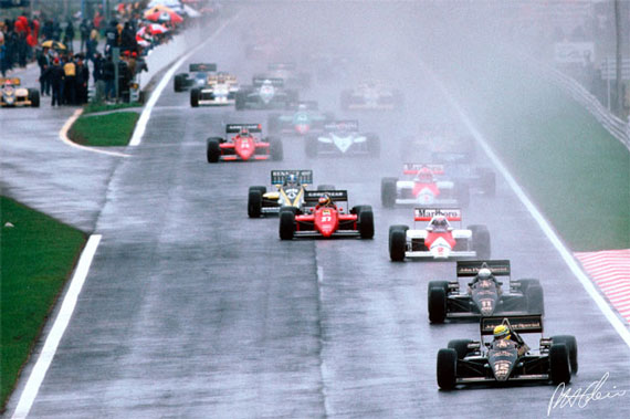 Video: Ayrton Senna's First Win