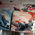 Tom Havalasek Retro Motorsport Art